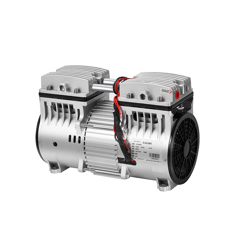HC480 Oilless Vacuum Pump | Up to 100L/min, -98Kpa, CE/RoHS