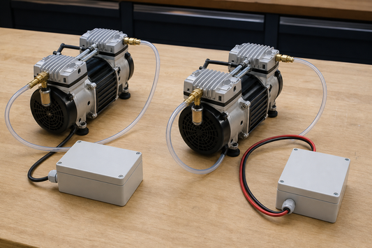 AC vs DC Oil-Free Air Pumps for OEM Equipment