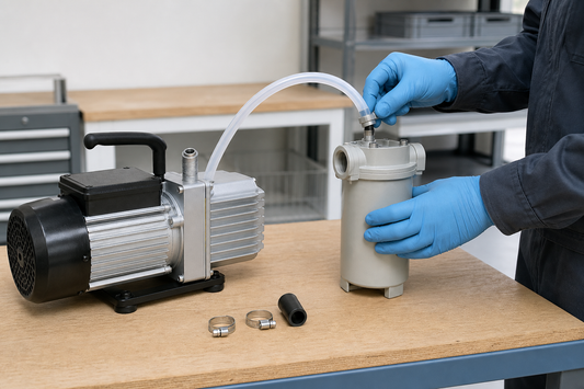 Vacuum Pump Inlet Filtration and Media Compatibility: An OEM Review Guide