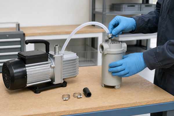 Vacuum Pump Inlet Filtration and Media Compatibility: An OEM Review Guide