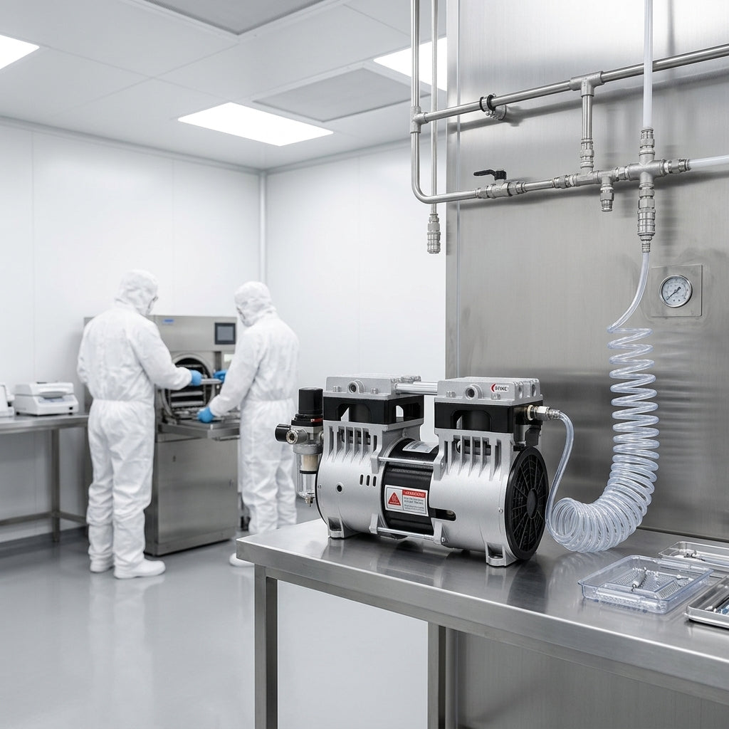 The Biggest TCO Mistake Dental Clinics Make With Oiled Compressors