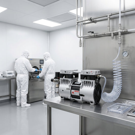 The Biggest TCO Mistake Dental Clinics Make With Oiled Compressors