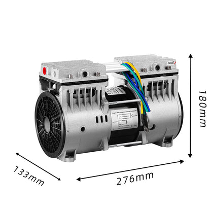 HC480D Oilless Vacuum Pump | DC24V, 200W, 100 L/min