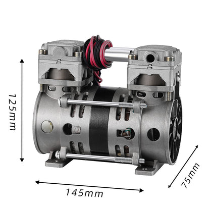 HC80A Oilless Vacuum Pump | ≤90W, ≤45dB, Continuous Duty