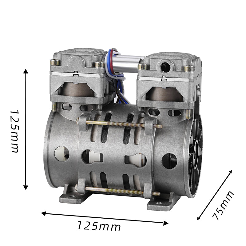 HC80 Oilless DC Air Pump | 12V-560V DC, 17L/min, IP54
