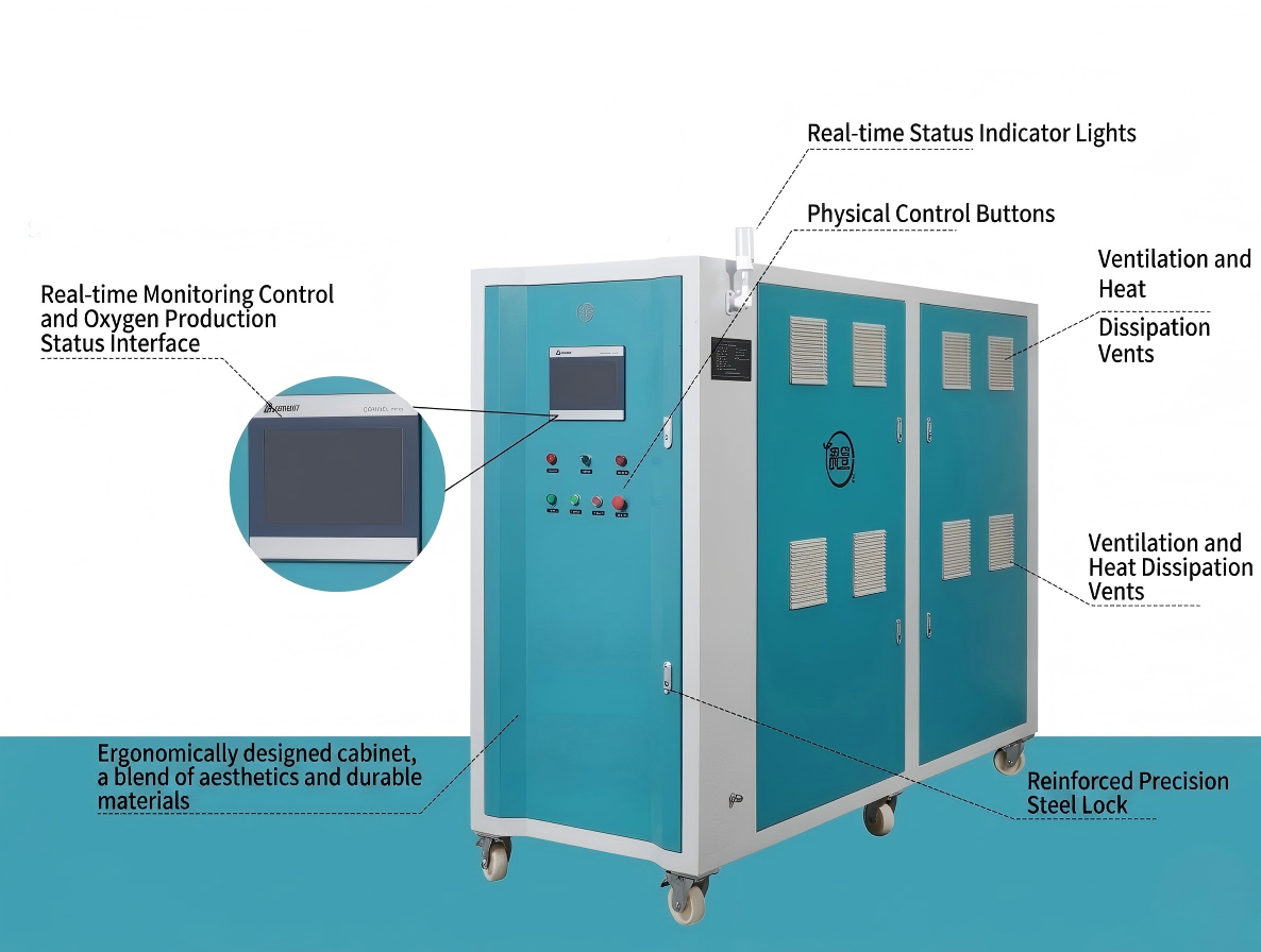 HCOF-5A High-Density Aquaculture Oxygen System: 93% Purity | 24/7 Stable Supply