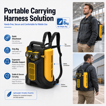 HC3601-8L Portable Oil-free Air Compressor