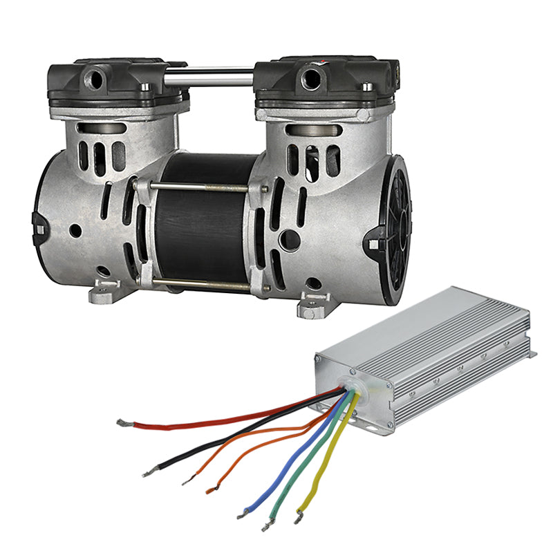 HC280D Oilless Vacuum Pump | DC24V, 180W, 90 L/min, ≤58dB
